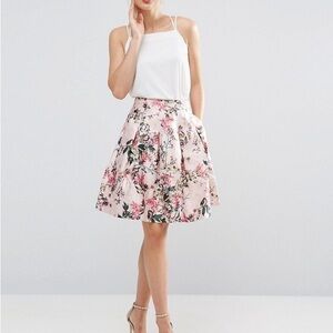 Ted Baker Floral Jacquard Skirt